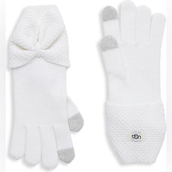 UGG Bow Tech Gloves - Picture 7 of 7